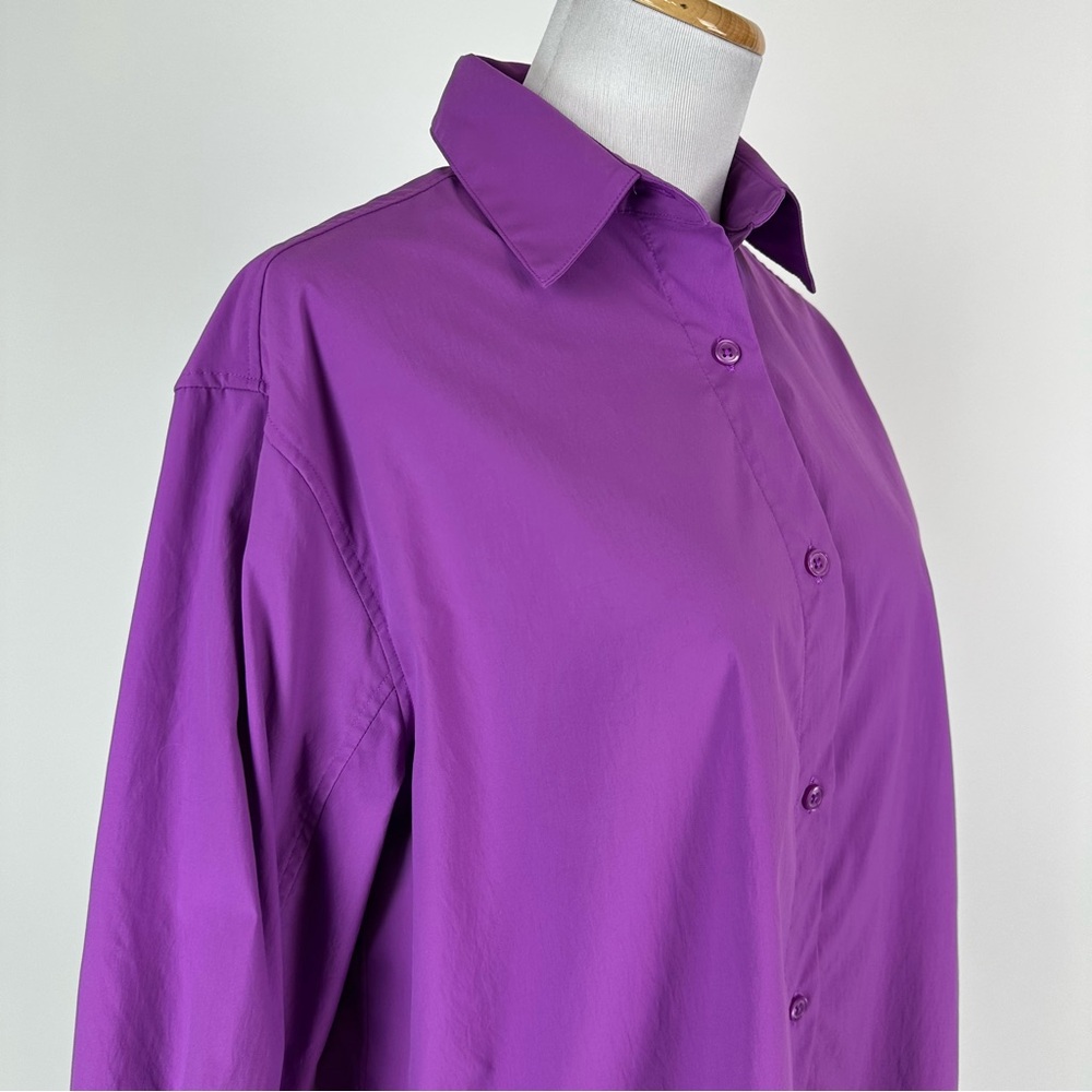 Athleta Performance Oversized Poplin Button Down … - image 7